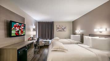 Premium kamer, 2 tweepersoonsbedden (Upgraded Bedding & Snack, Smoke Free) | Extra bedden