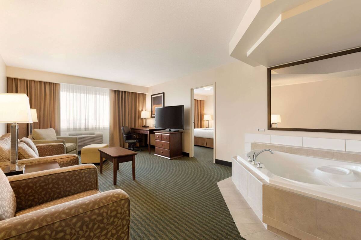 Desk, iron/ironing board, free cribs/infant beds, rollaway beds