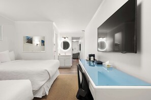 Suite, 2 lits doubles, non-fumeur, cuisinette (Living Room) | 1 chambre, espace de travail pour ordinateurs portables