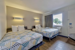 Premium bedding, pillowtop beds, individually decorated