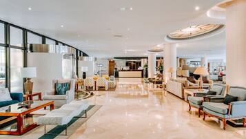 Zona de estar del vestíbulo