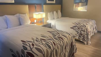 Skrivebord, skrivebord for bærbar PC og blendingsgardiner