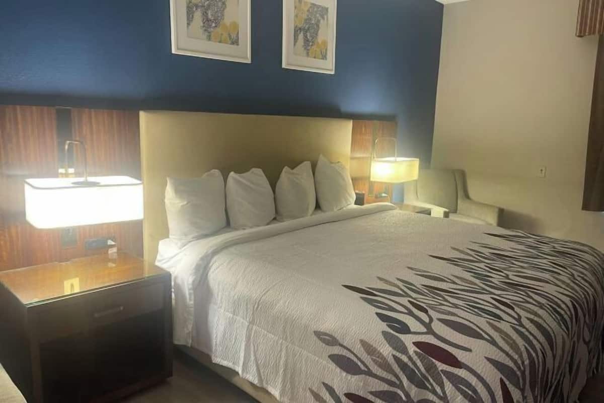 Skrivebord, arbejdsområde til bærbare computere, mørklægningsgardiner