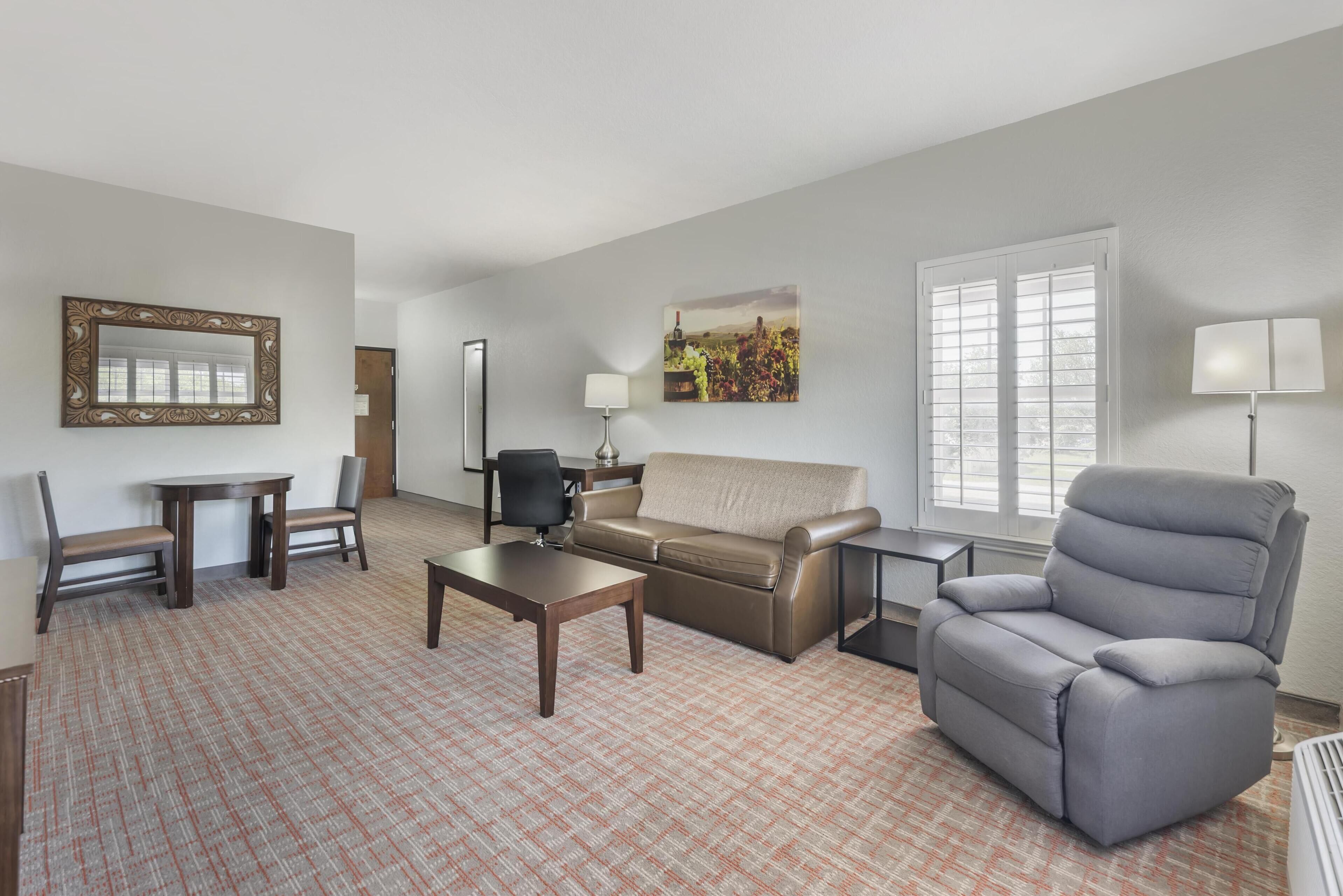 pillow-top beds, in-room safe, desk, laptop workspace