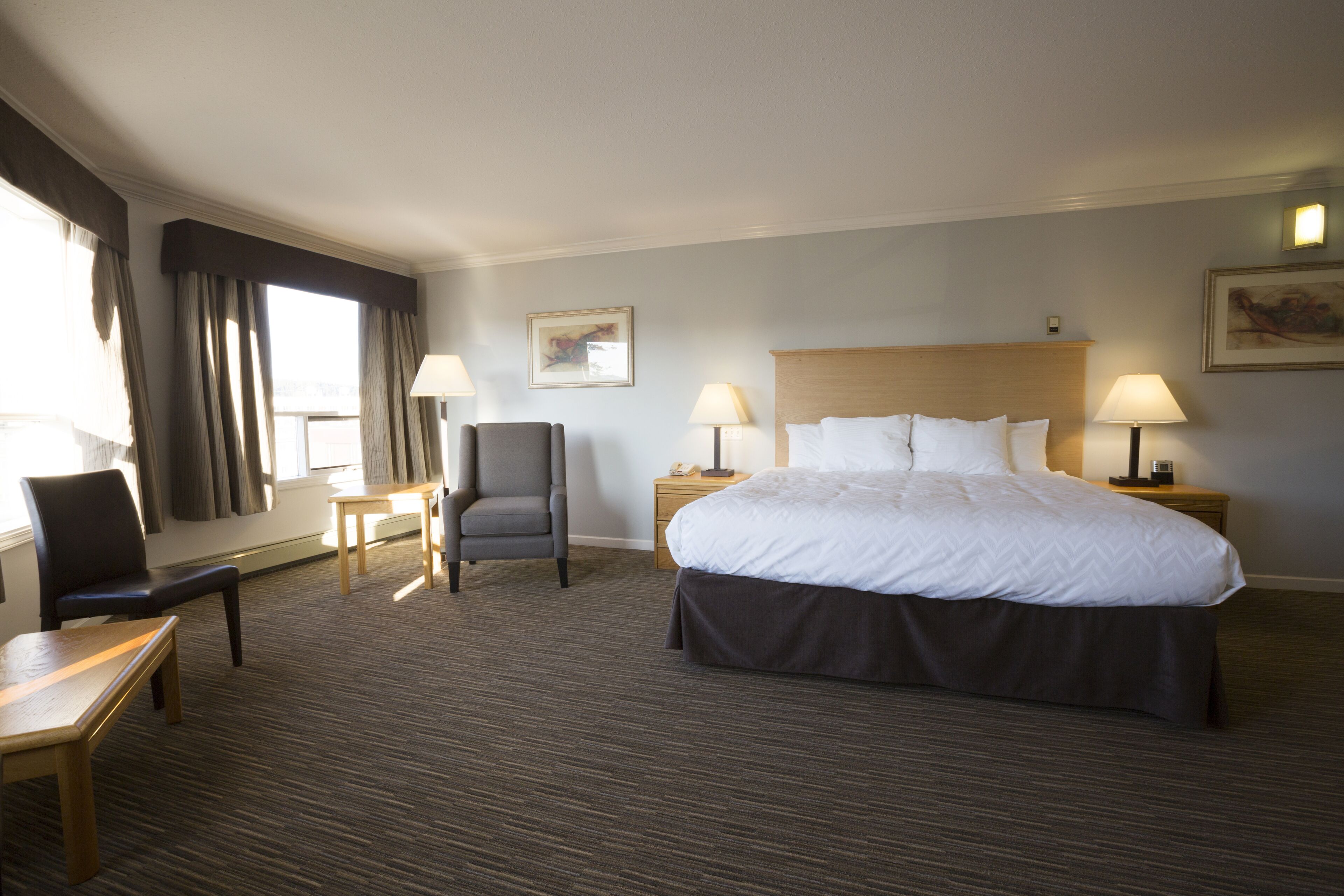 executive room, 1 king bed, non smoking, refrigerator | floor plan