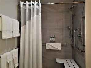 Standard Room, 1 King Bed, Accessible (Roll-In Shower)