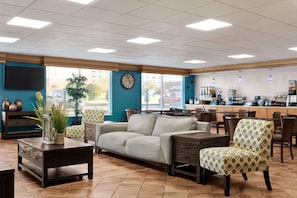 Lobby sitting area