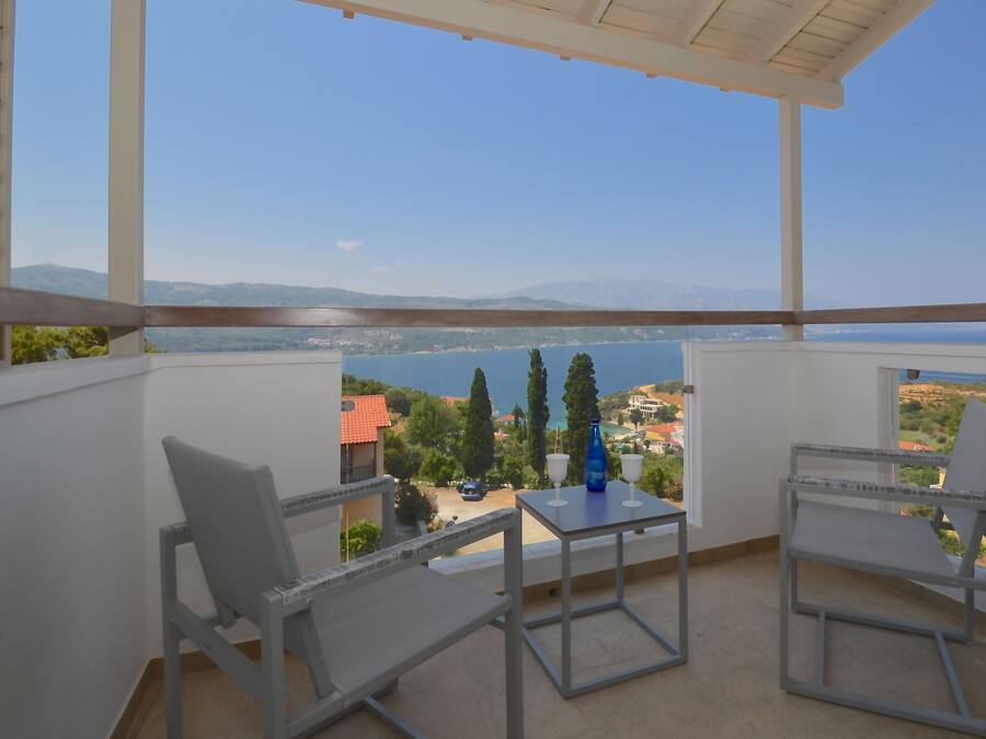 Deluxe-dobbeltværelse - havudsigt | Balkon