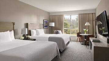 Quarto, 2 camas Queen | Roupas de cama de algodão egípcio, roupas de cama premium