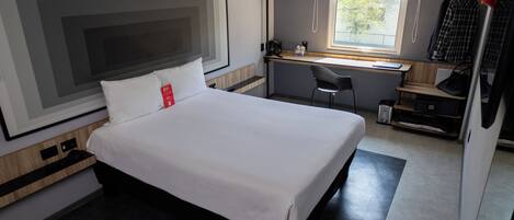 Pillow-top beds, in-room safe, desk, blackout curtains
