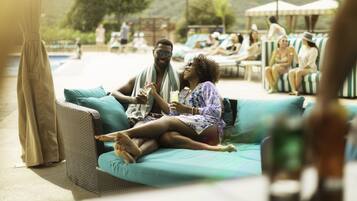 Outdoor pool, cabanas (surcharge)