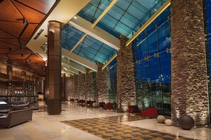 Interior entrance