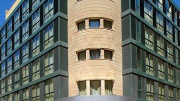 Façana frontal de l'allotjament