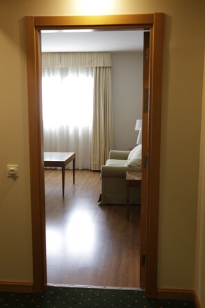 Minibar, in-room safe, desk, blackout curtains