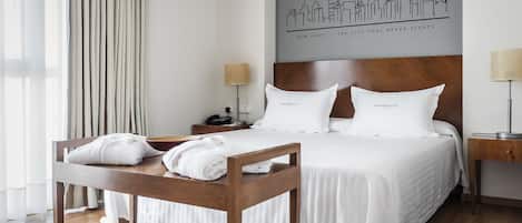 Minibar, in-room safe, desk, blackout curtains