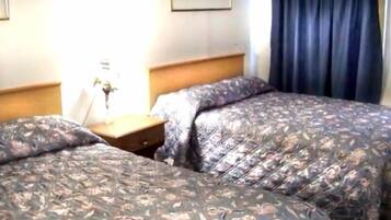 Classic Room, 2 Double Beds | Desk, blackout drapes, iron/ironing board, free WiFi