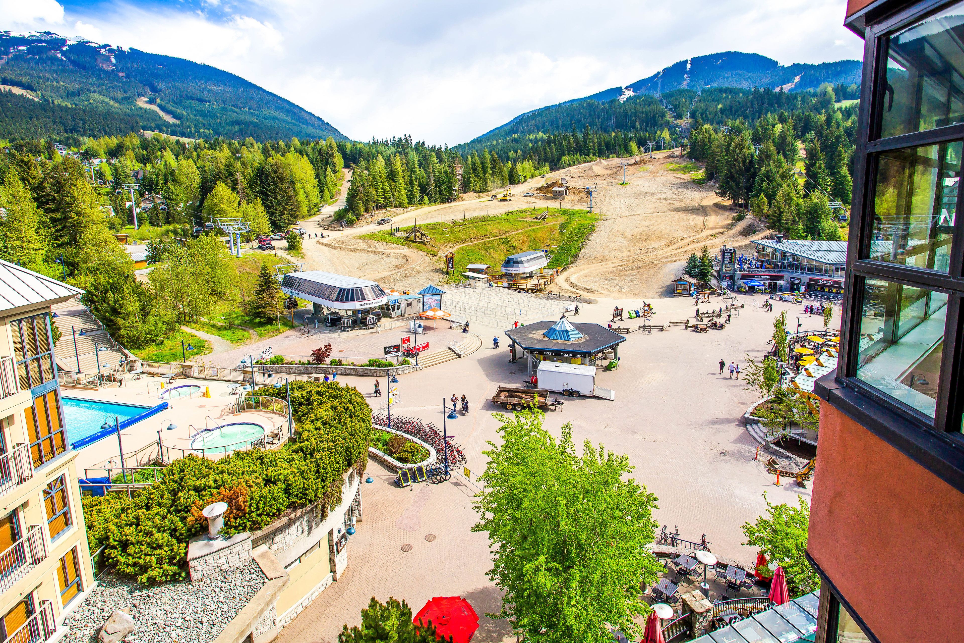 premium suite, 2 bedrooms, mountain view | view from room