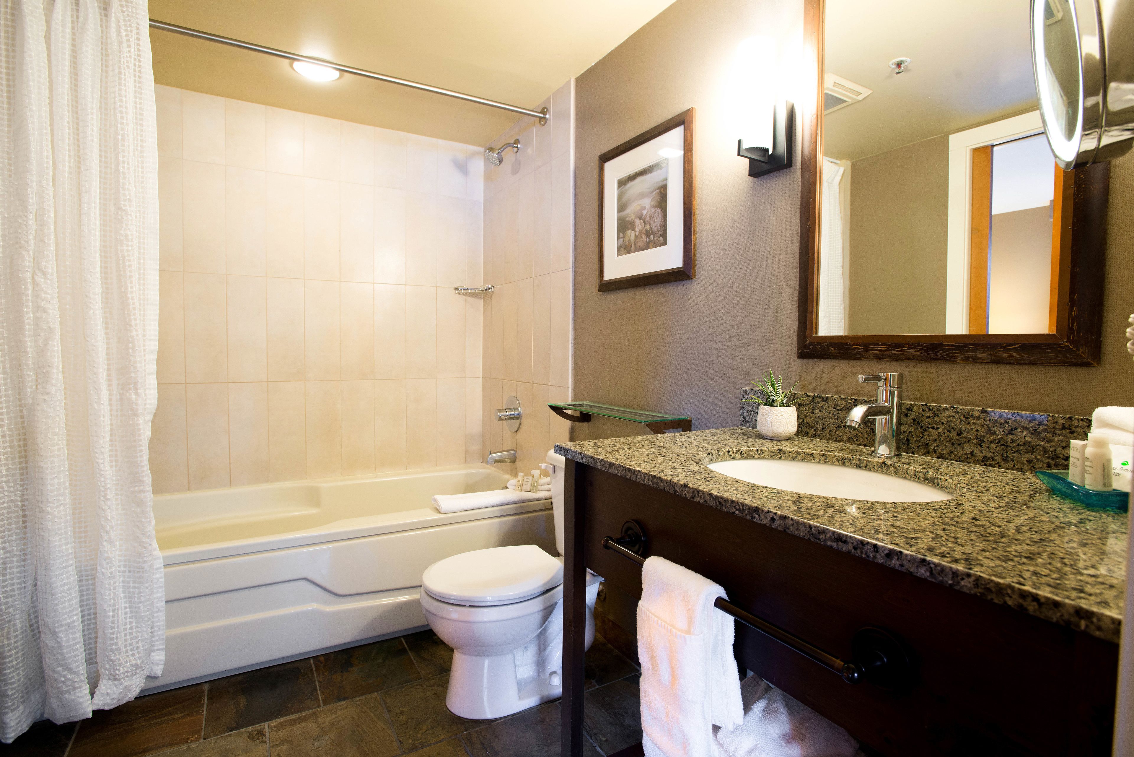 suite, 1 bedroom, hot tub | bathroom | combined shower/bathtub, designer toiletries, hair dryer, bathrobes