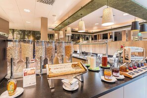 Daily buffet breakfast (EUR 19 per person)