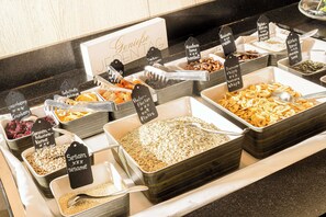 Daily buffet breakfast (EUR 19 per person)