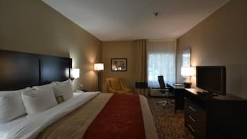 Standard Room, 1 King Bed, Non Smoking | Egyptian cotton sheets, premium bedding, down comforters, pillowtop beds