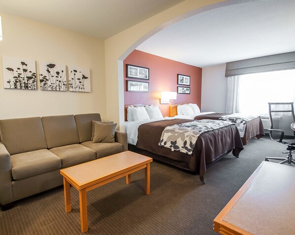 In-room safe, desk, blackout curtains, iron/ironing board