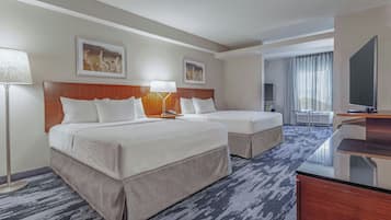 Suite, Multiple Beds (Living Room) | In-room safe, desk, blackout drapes, iron/ironing board