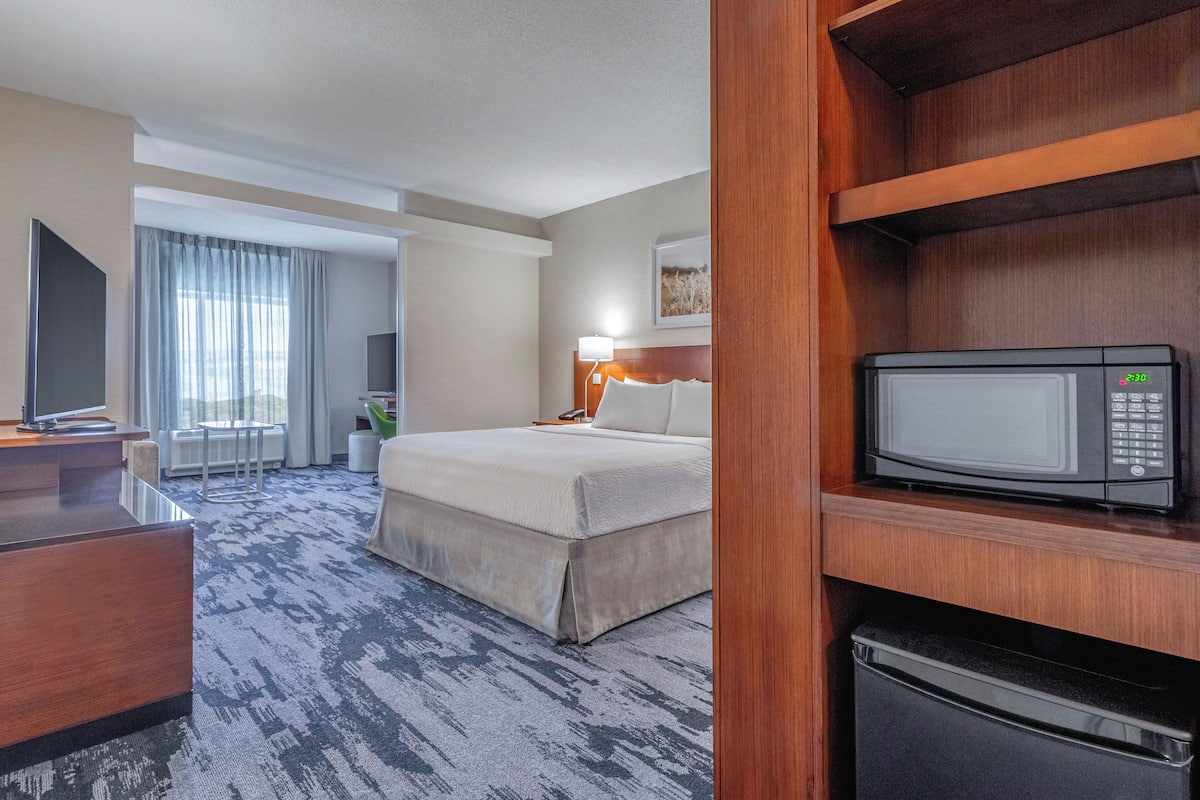 Suite, 1 King Bed with Sofa bed, Mobility Accessible (Accessible Bathtub)