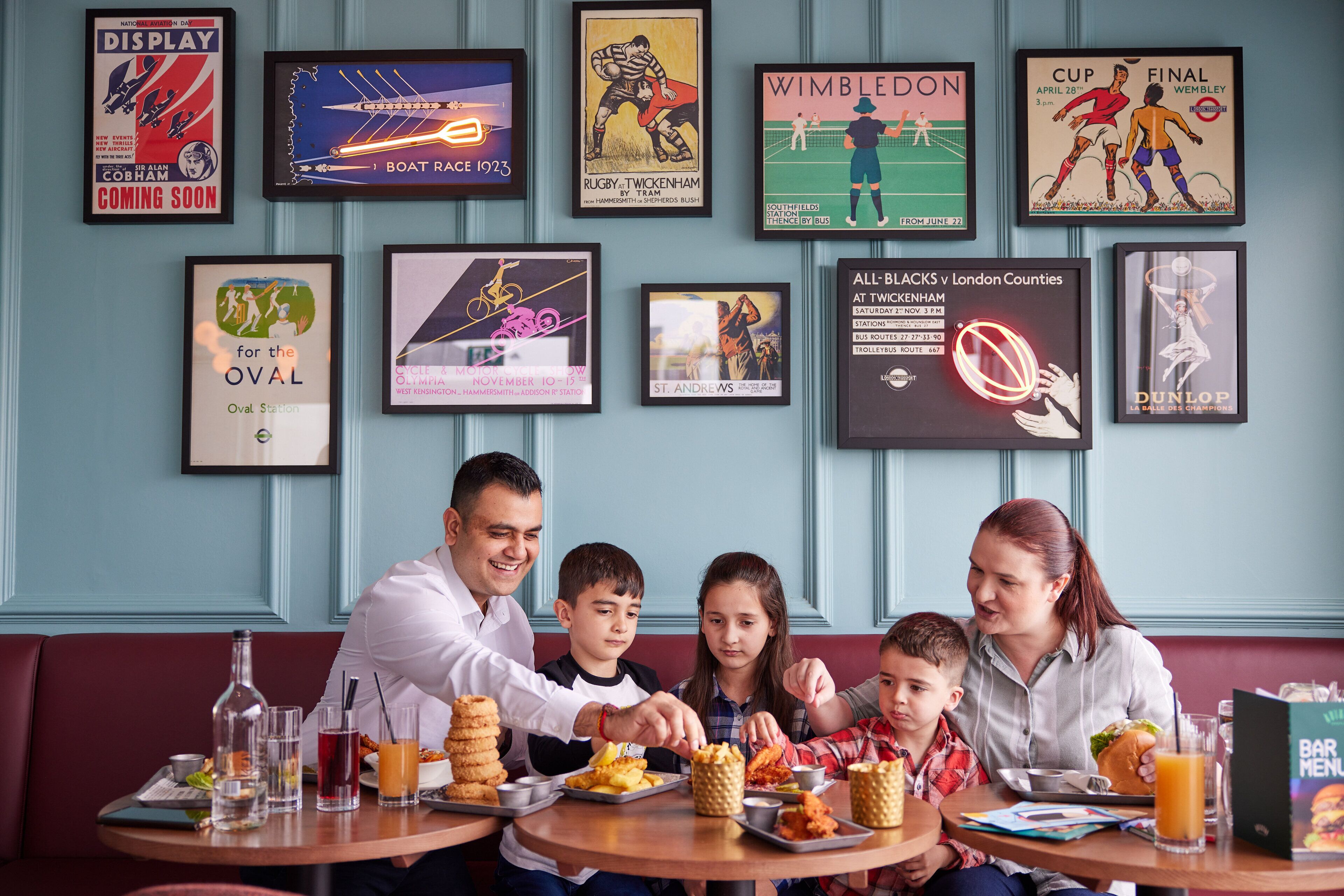 Frühstück, Mittagessen, Abendessen, britische Küche 