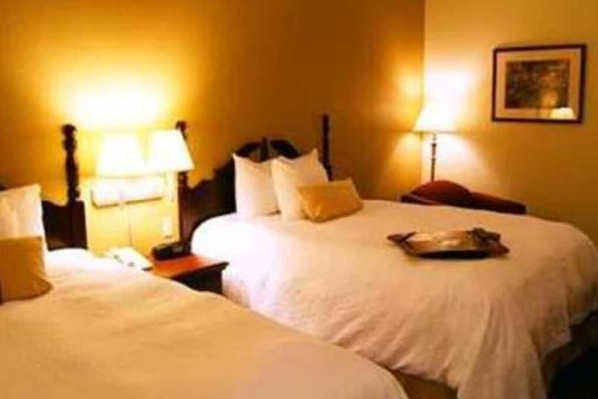 Blackout curtains, iron/ironing board, free cots/infant beds, free WiFi
