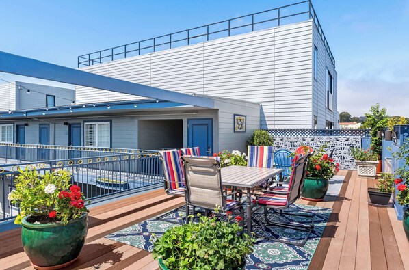 Terraza en la azotea