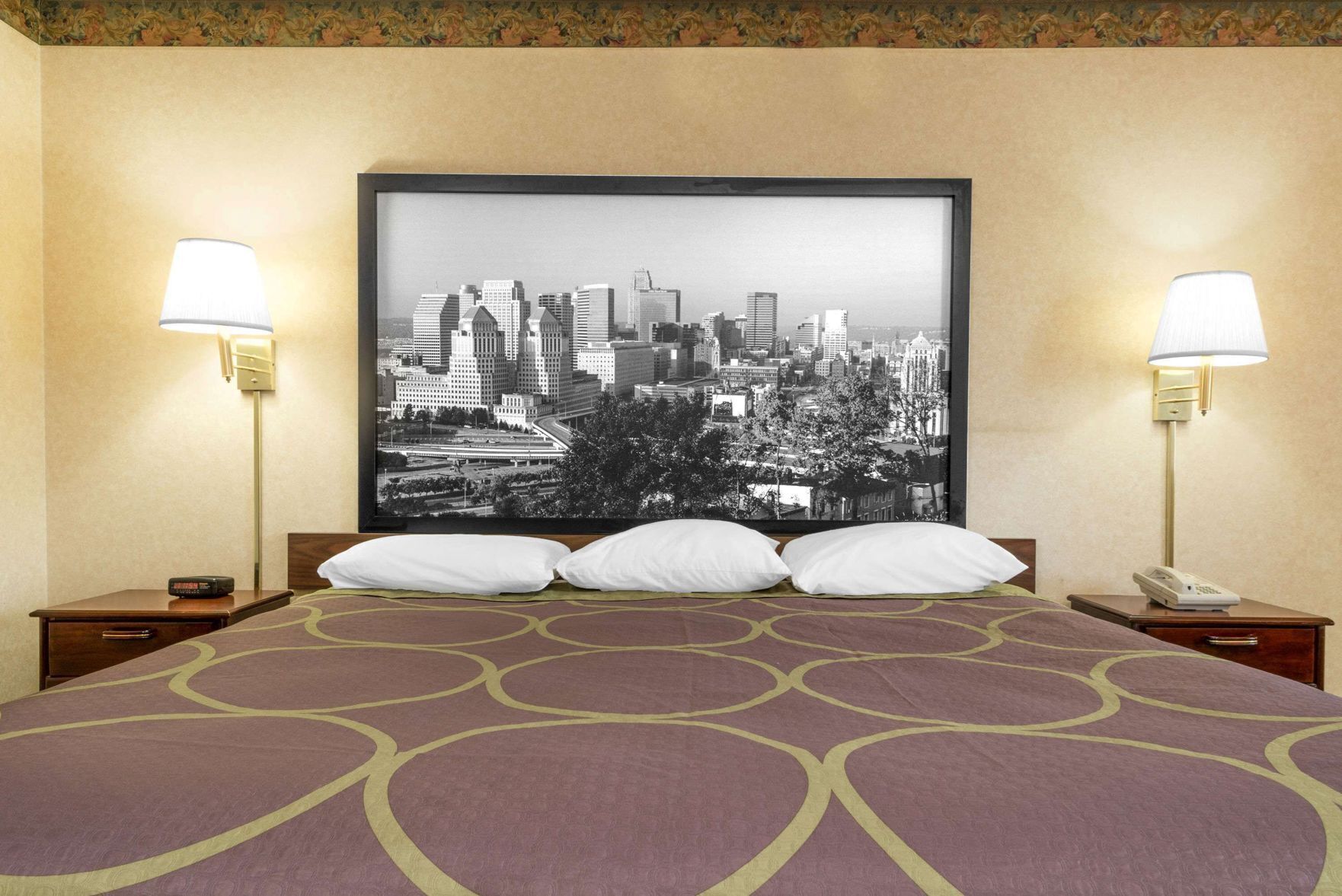 Free WiFi, bed sheets, alarm clocks