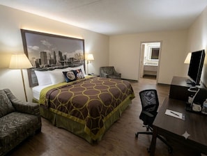 WiFi (free), alarm clocks, bed sheets
