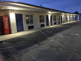 Front of property - evening/night