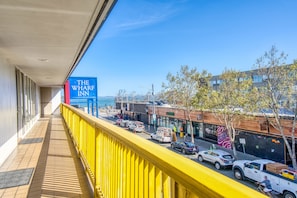 Junior Suite, Multiple Beds, Balcony, Partial Ocean View | Balcony view - Wharf Inn (San Francisco)