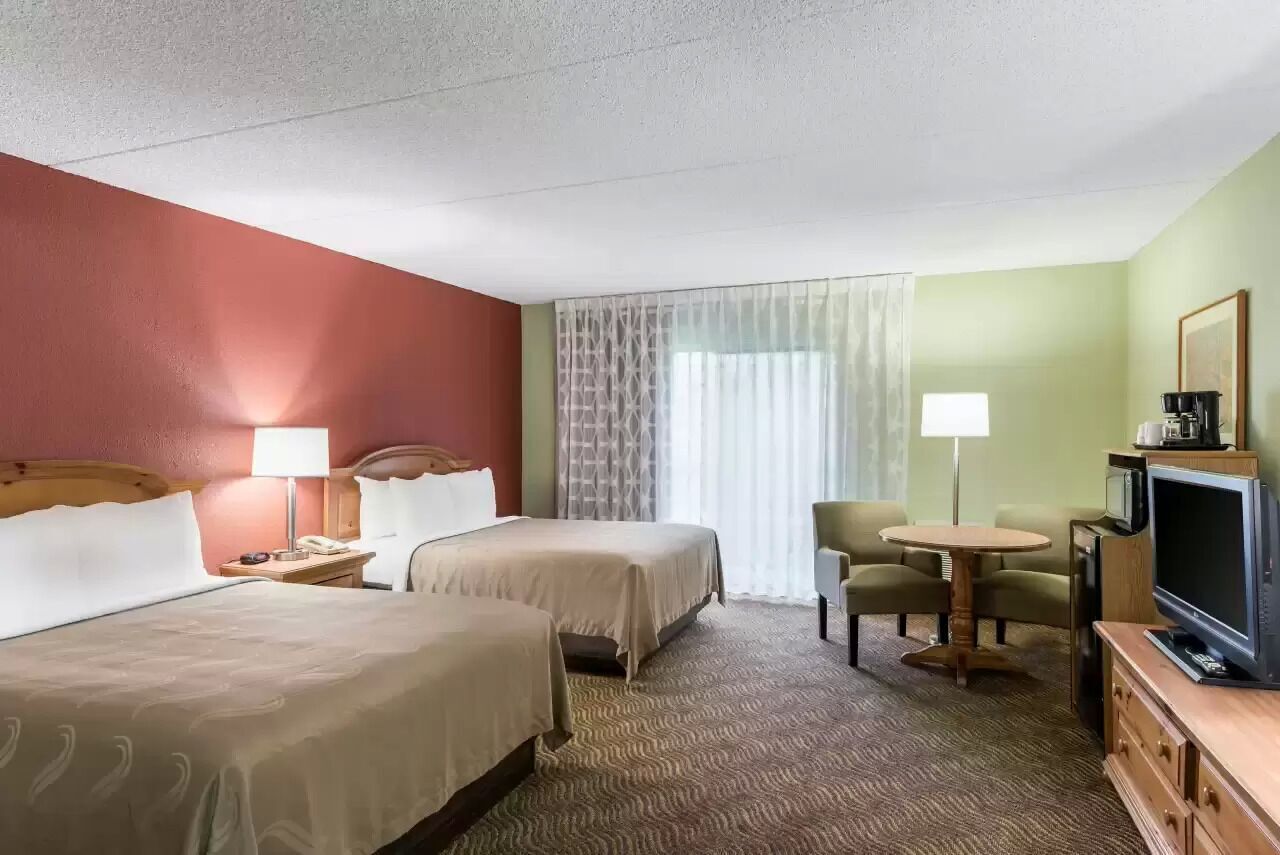 In-room safe, desk, blackout curtains, iron/ironing board