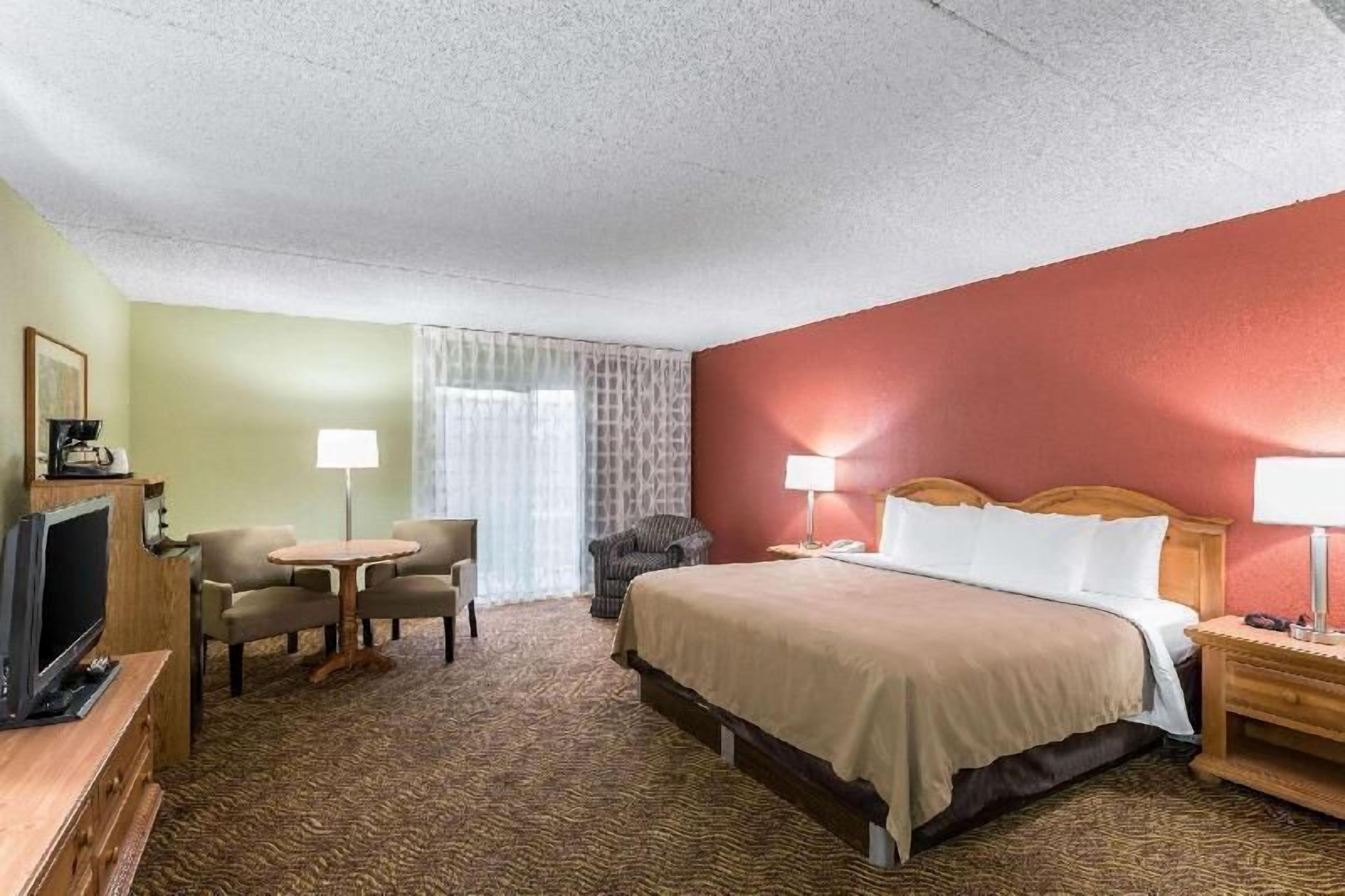 In-room safe, desk, blackout curtains, iron/ironing board