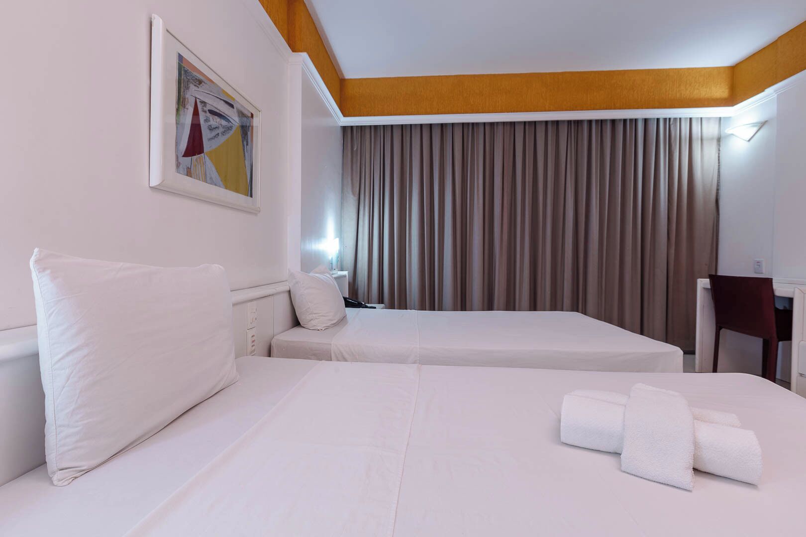 Minibar, desk, blackout curtains, free WiFi