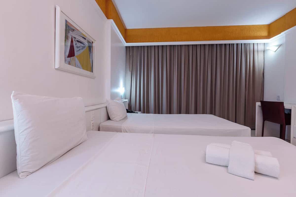 Minibar, desk, blackout curtains, free WiFi