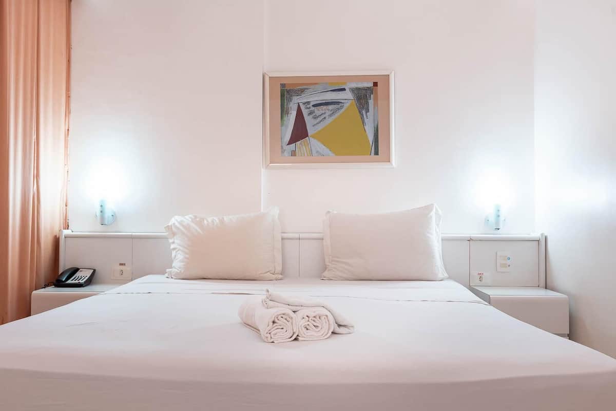 Minibar, desk, blackout curtains, free WiFi