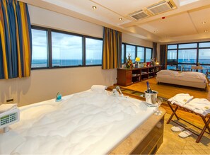 Suite – executive, sjøutsikt | Boblebad