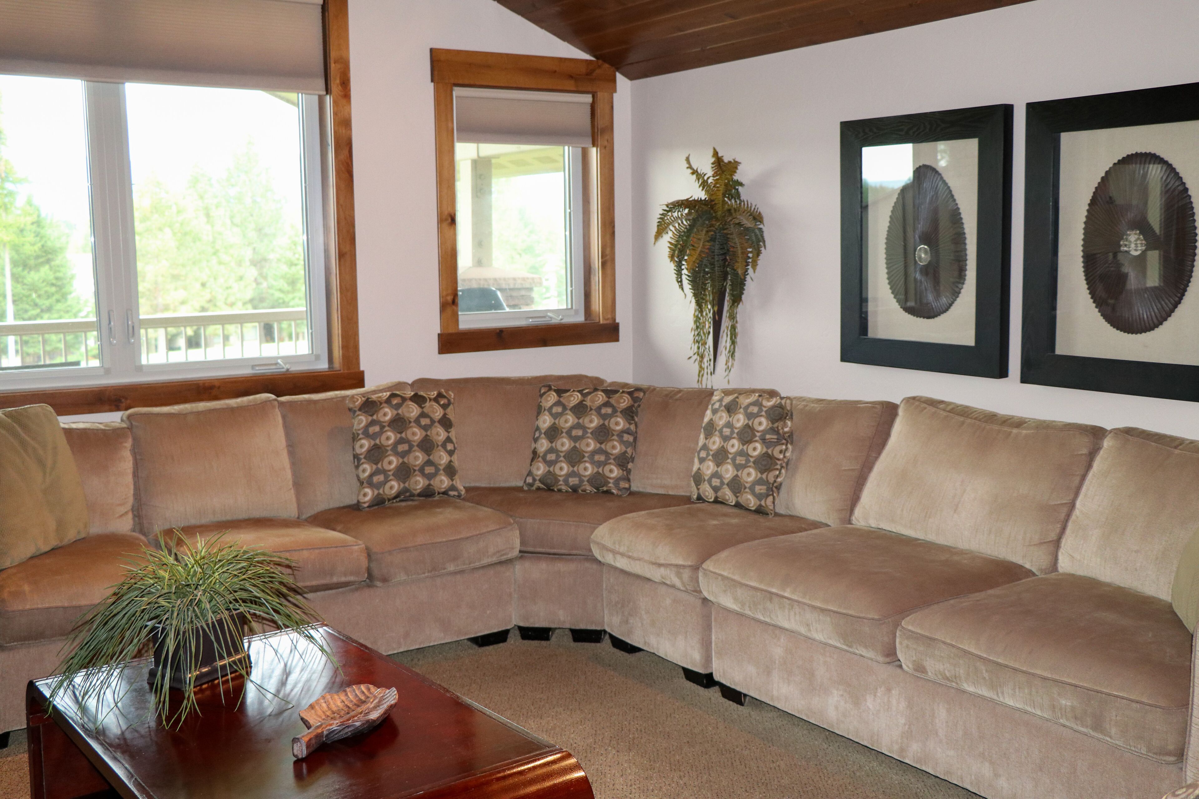 penthouse | living area | tv