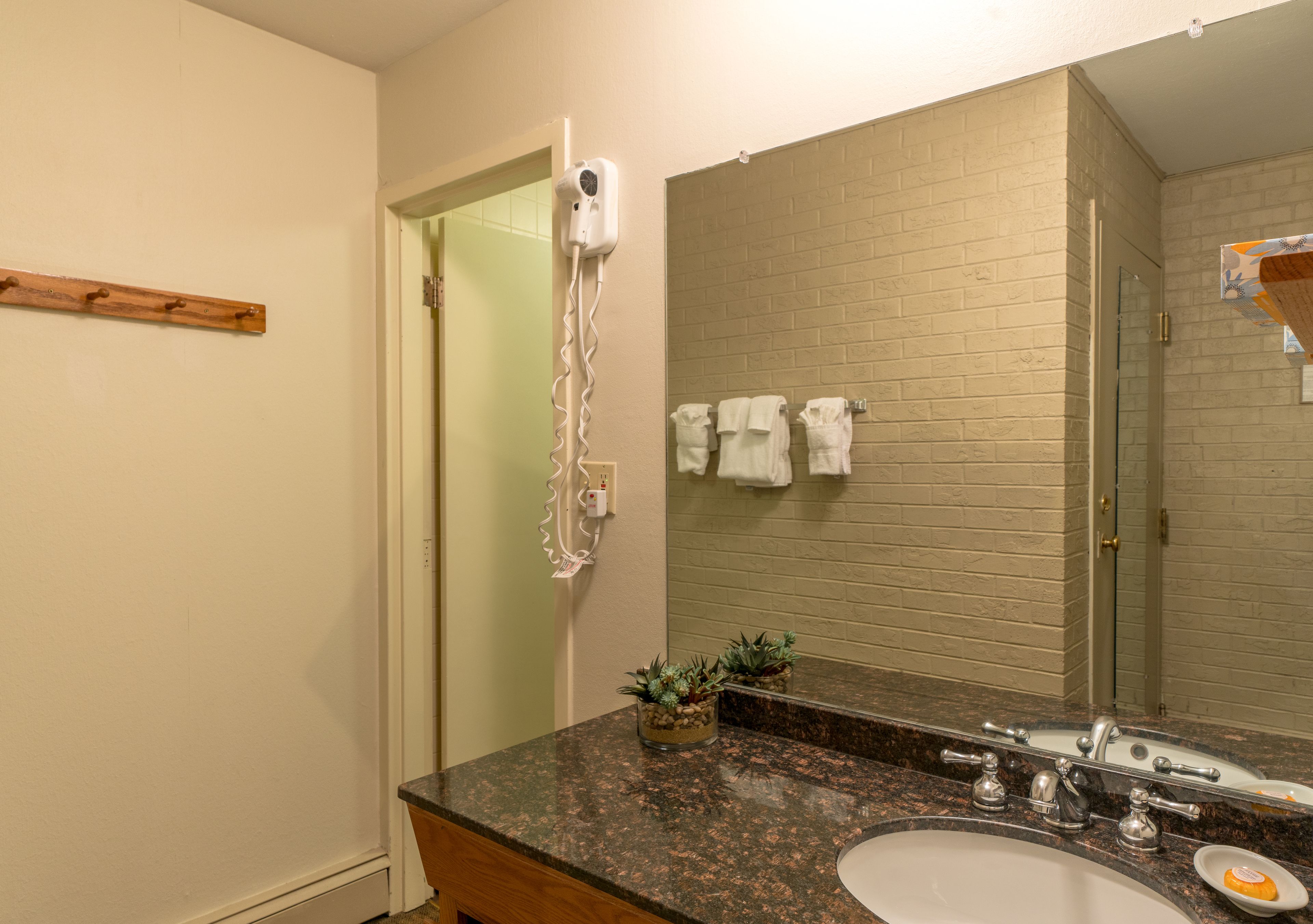 superior room, 2 queen beds | bathroom | combined shower/bathtub, free toiletries, hair dryer, towels