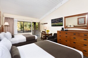 In-room safe, blackout curtains, iron/ironing board
