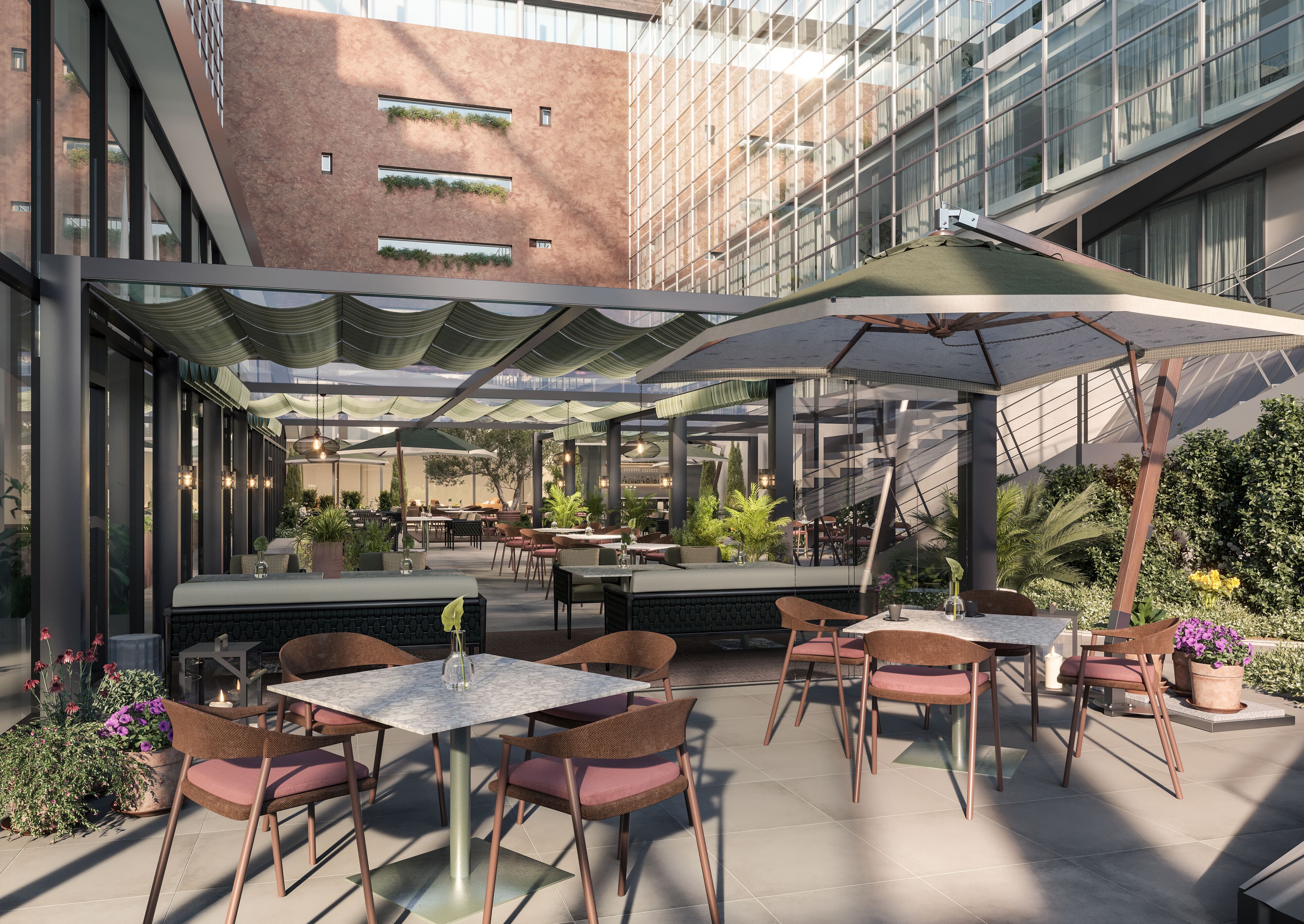 2 restaurants, breakfast, lunch, dinner served; Mediterranean cuisine 