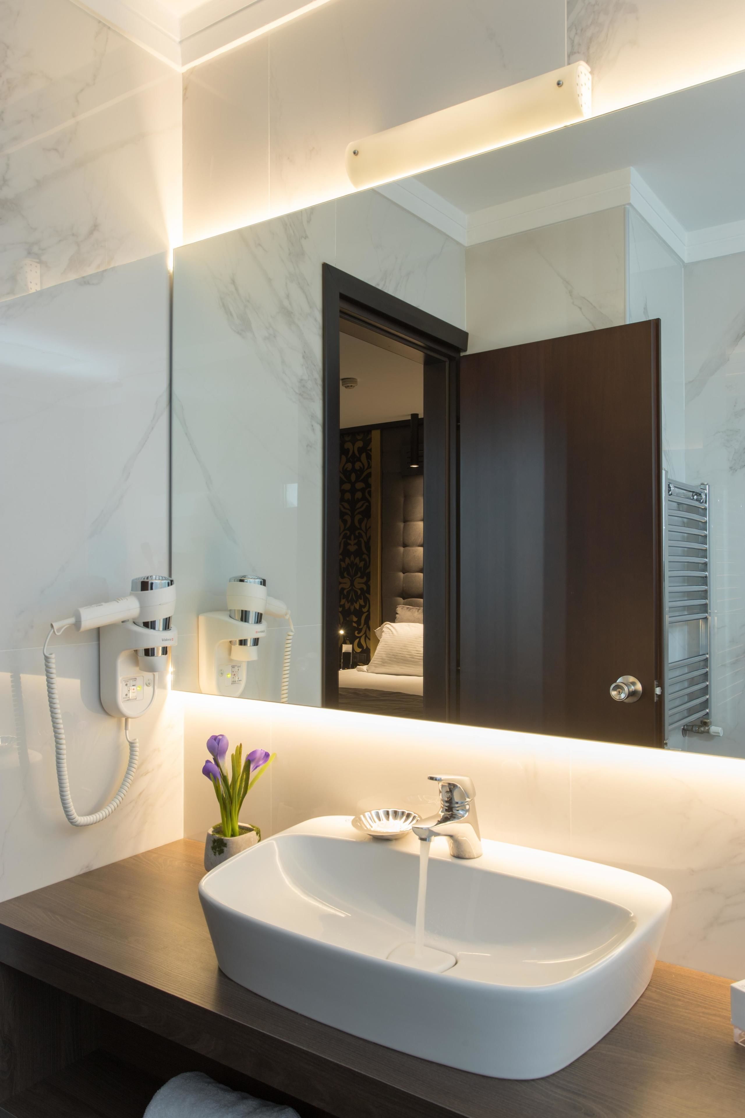 deluxe suite | bathroom sink