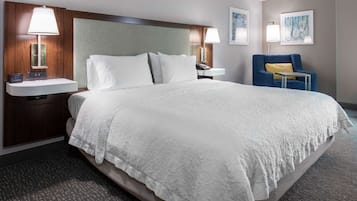 In-room safe, desk, laptop workspace, blackout drapes