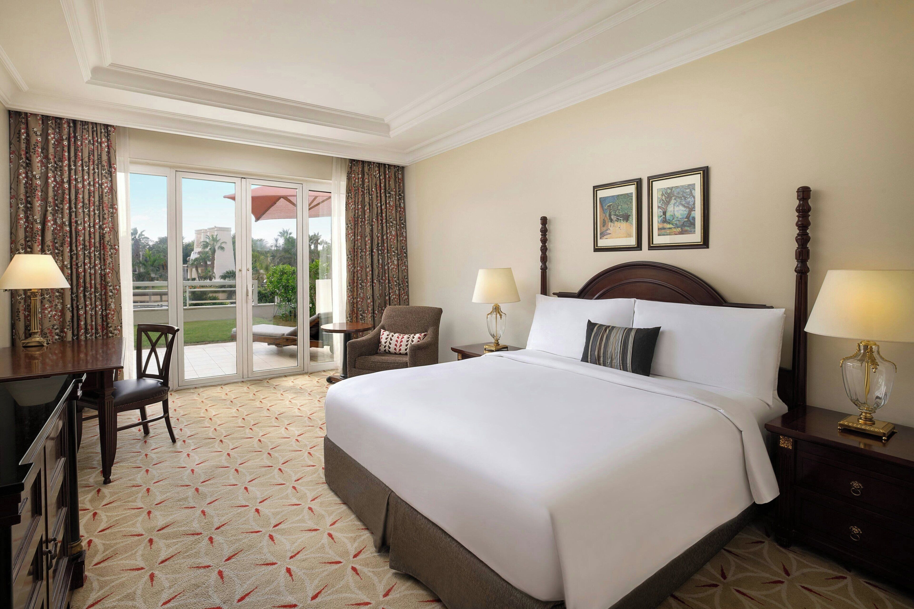 Deluxe-Zimmer, 1 King-Bett, Gartenblick, zum Garten hin