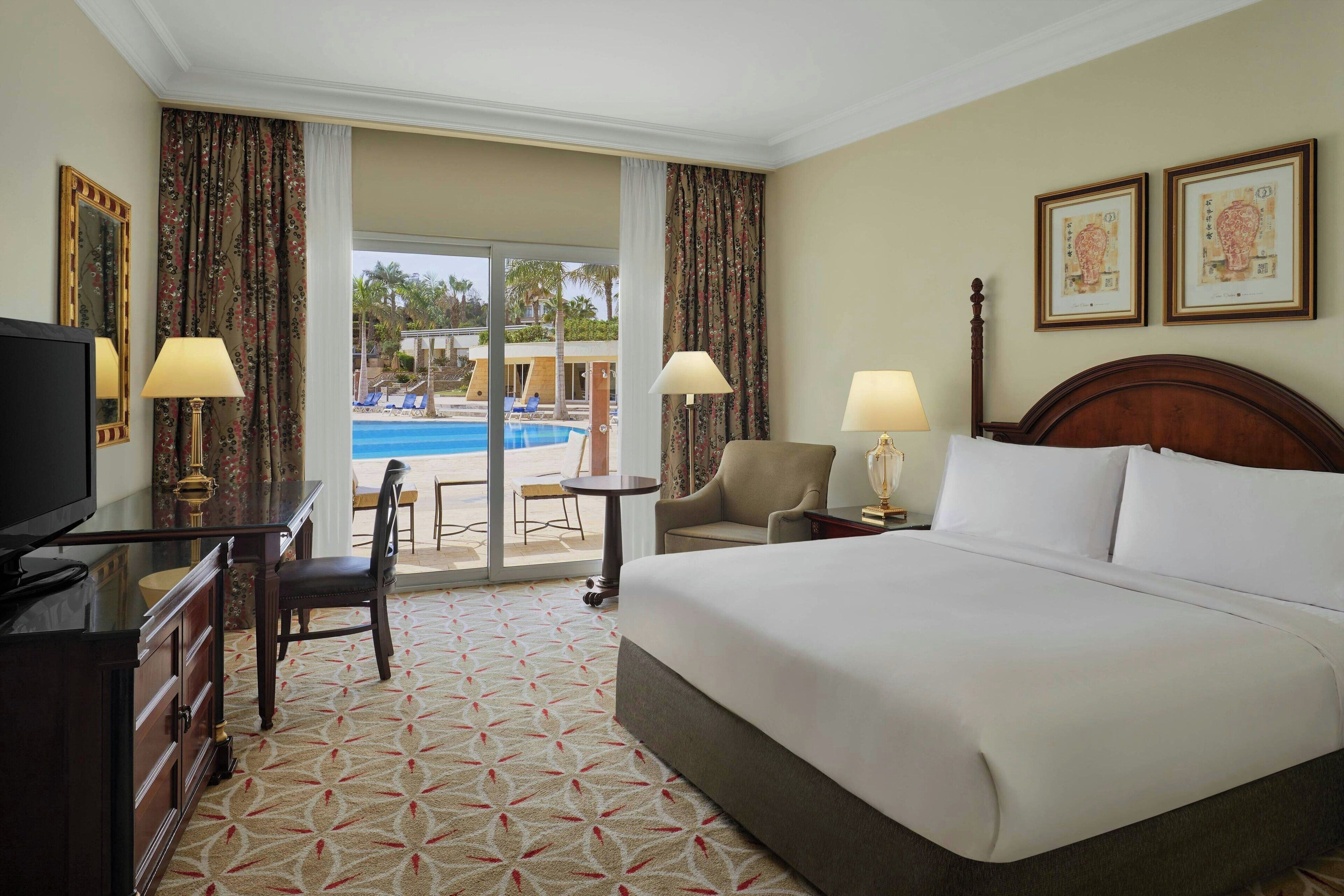 Zimmer, 1 King-Bett, Poolzugang, Poolseite | Pool