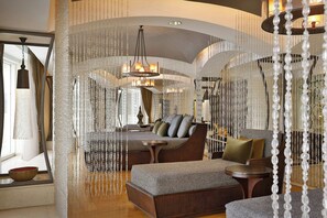 Couples treatment rooms, sauna, hot tub, steam room, Turkish bath - JW Marriott Hotel Cairo (New Cairo)